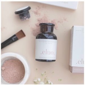 Eluo cosmetics Face Polish and Brush from the Jillybox